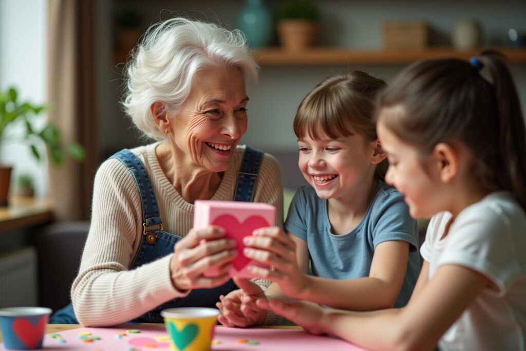 Schnelle Geschenke für Oma basteln - Ideen