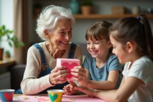 Schnelle Geschenke für Oma basteln - Ideen