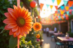 17 Sommer Partydeko Ideen